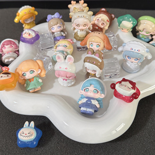 正版BBSIMON西蒙宝宝系列萌粒盲袋盲盒潮玩手办公仔摆件可爱女生