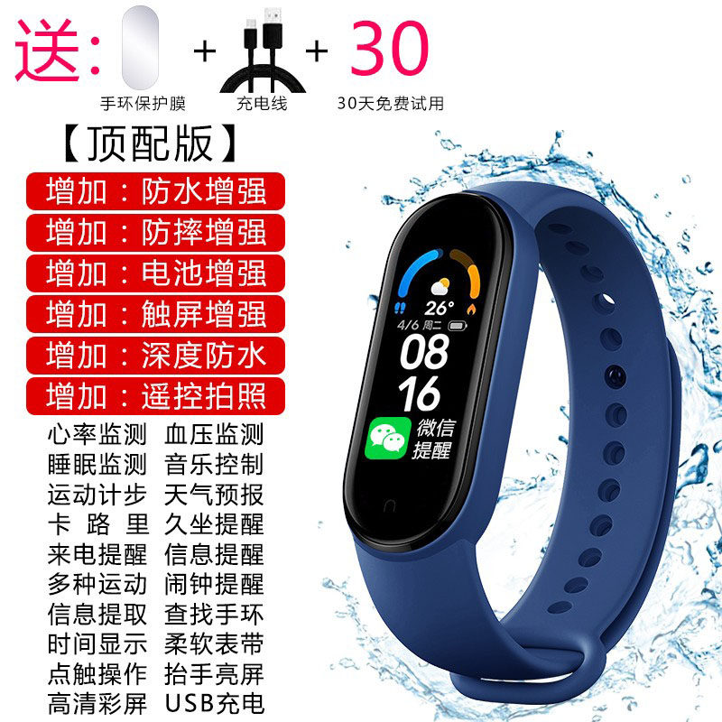 适用小米Redmi Note 12Turbo智能手环手机运动跑步腕表计步测心率属于什么档次？