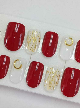 甲片指甲贴片穿戴甲美甲成品手工