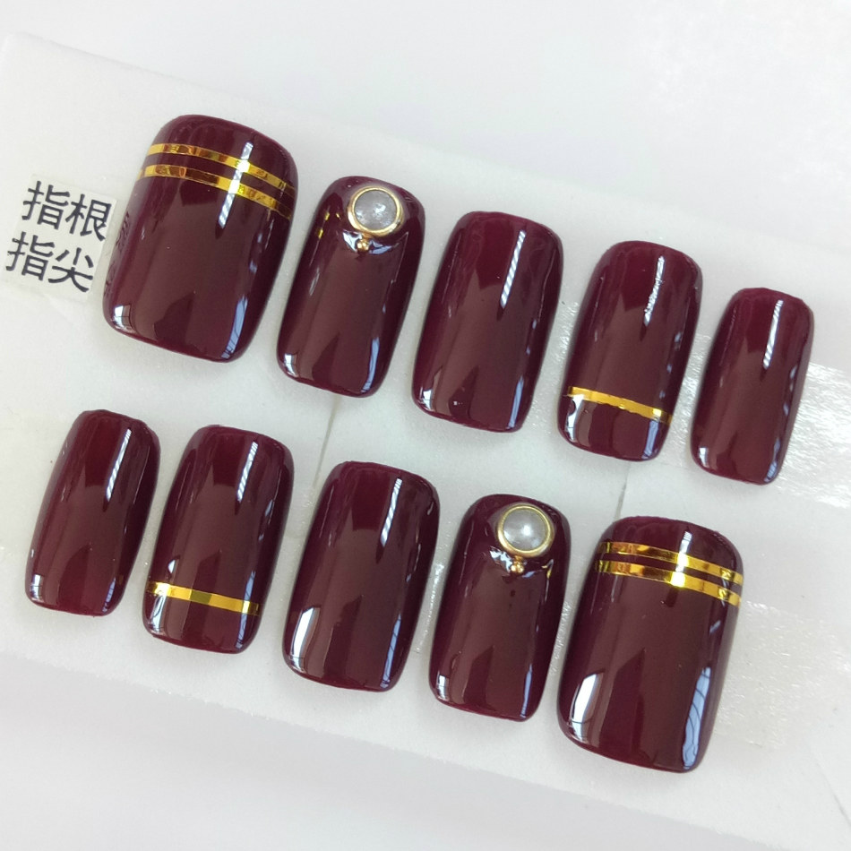 手工定制假指甲穿戴甲光疗美甲
