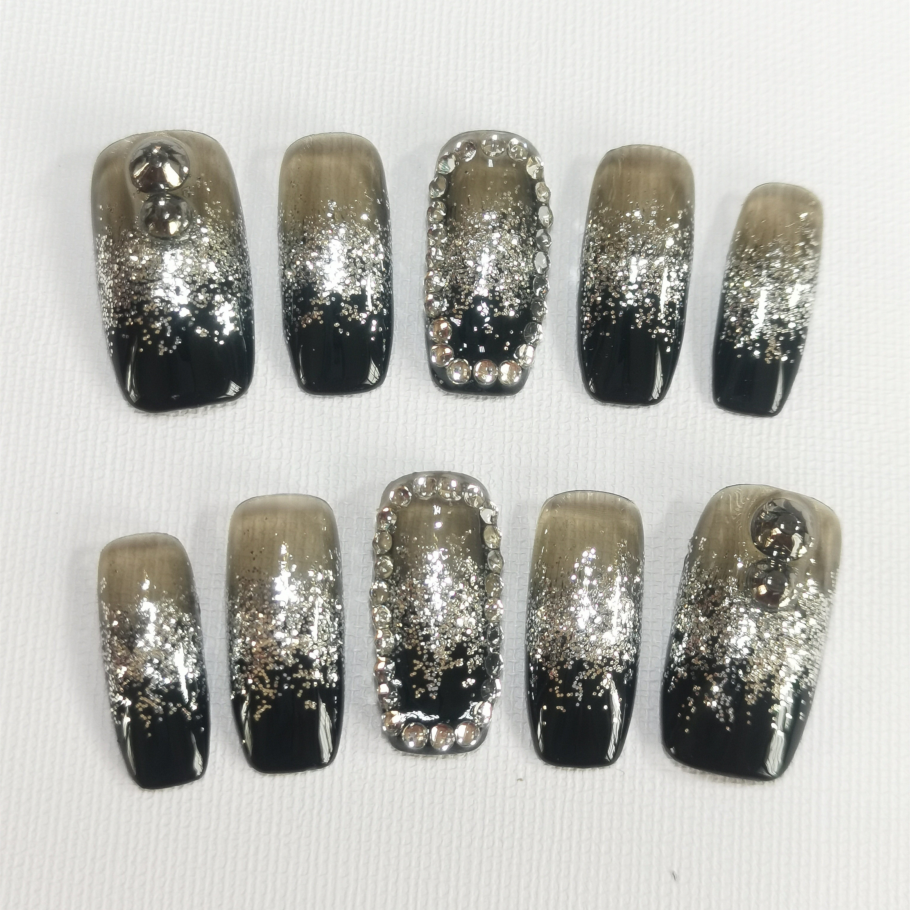 手工美甲成品定做贴片假指甲甲片