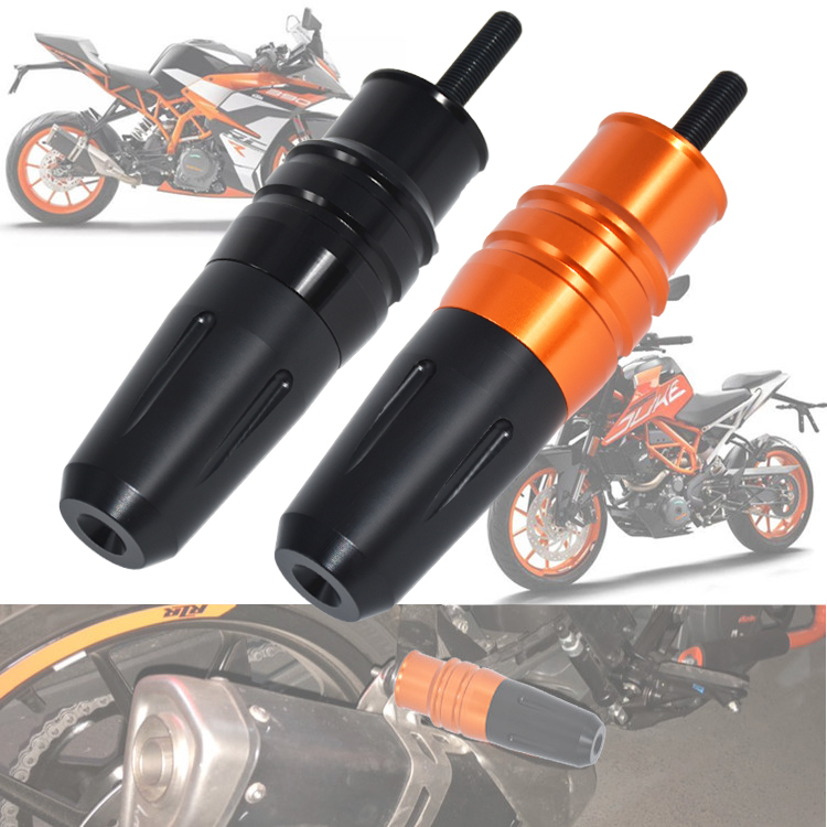 适用KTM DUKE390/250 RC390 17-19年 改装排气管防摔棒胶 保护球 摩托车/装备/配件 摩托车保险杠 原图主图