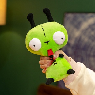 可爱外星人公仔卡通娃娃恶搞女友靠垫毛绒玩具女友儿童生日礼物
