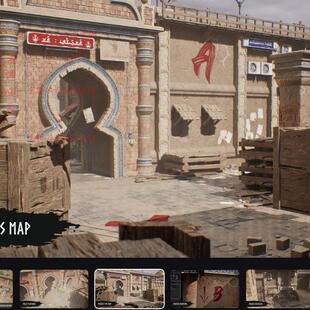 UE5虚幻沙漠小镇.城市 古埃及村庄 中东风格街道FPS巷战场景