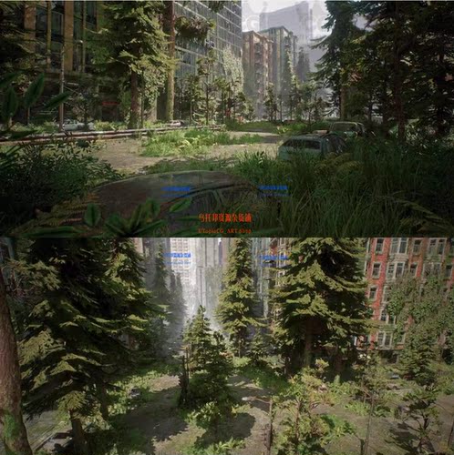 UE5虚幻-世界丧尸末日废弃城市城镇场景Post Apocalyptic City