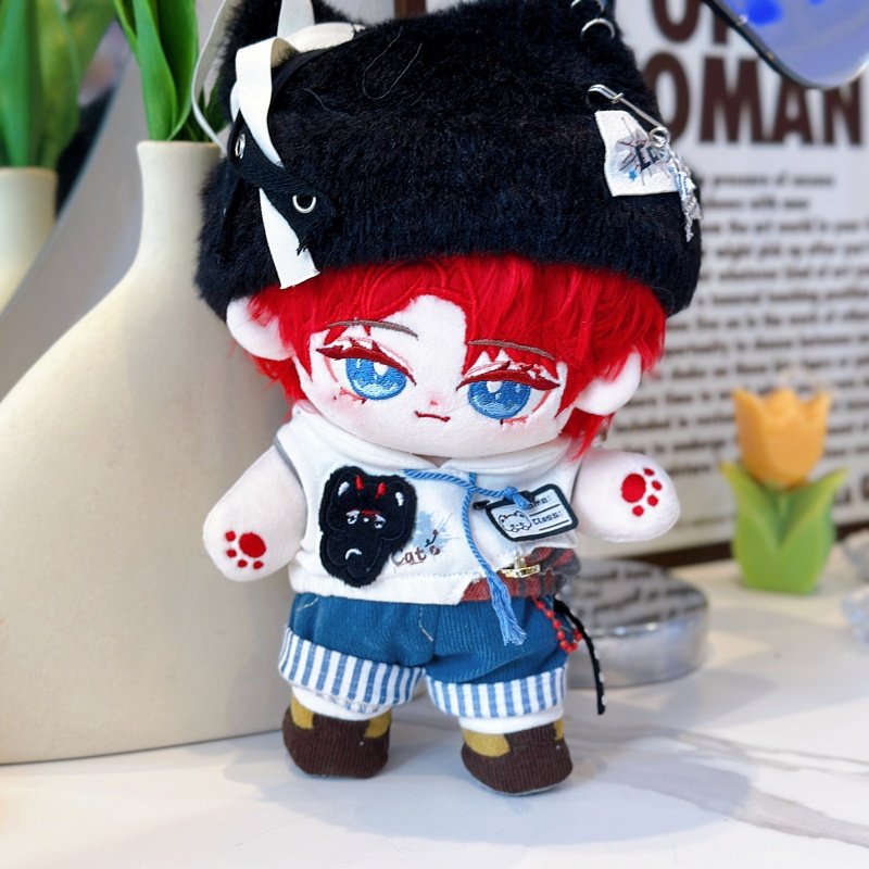 SEVENTEEN徐明浩属性原创20cm棉花娃娃帅气毛绒玩偶同人周边公仔