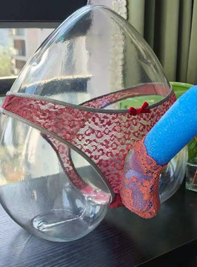 男士内裤性感性感蕾丝枪弹分离jj套自带透气孔U凸丁字裤T裤衩诱惑