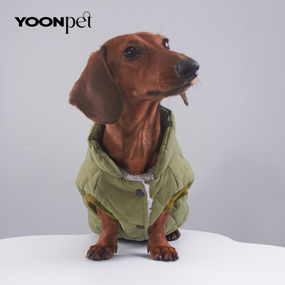 狗冬天衣服棉衣柯基腊肠犬