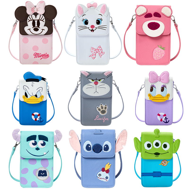 迪士尼正版新款草莓熊黛丝手机包