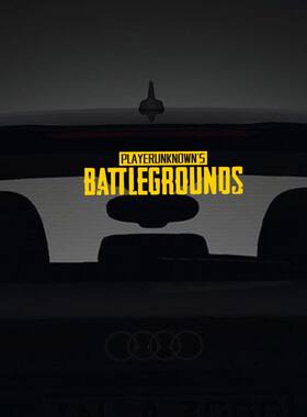 绝地求生车贴PUBG跳伞英文标志logo蓝洞吉利吃鸡汽车贴纸挡风玻璃
