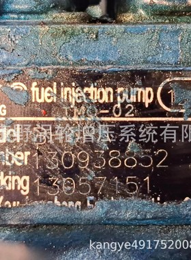 喷油泵 BP12042 13057151 12042和4PL MY-T.E2*3527 432.1111006