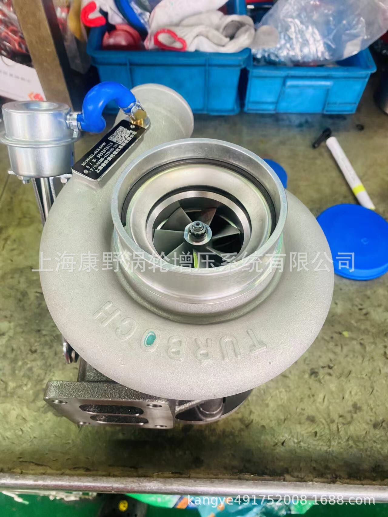 适用玉柴yc6a260的增压器 3790613 a9j000 hx40w和3793460 a7y00