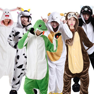 年会演出男女卡通动物十二生肖兔鸡狗龙虎猪马牛羊成人聚会表演服