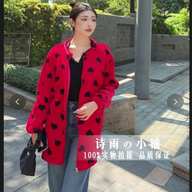 5钻不带帽法兰绒罩衣成人韩版俏围裙