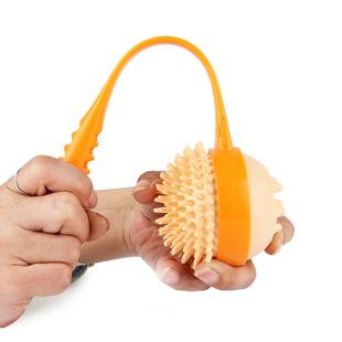 经络保健按摩锤子硅胶拍打敲打捶背棒颈腰椎养生器材手动健康礼物