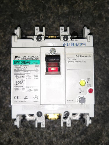 原装正品日本富士Fe空气开关漏电断路器EW100EAG 2P 100A质保一年