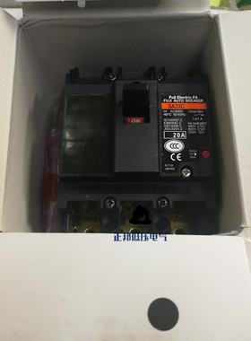 原装正品日本富士FUJI塑壳断路器SA33C 3P 30A现货销售,质保一年