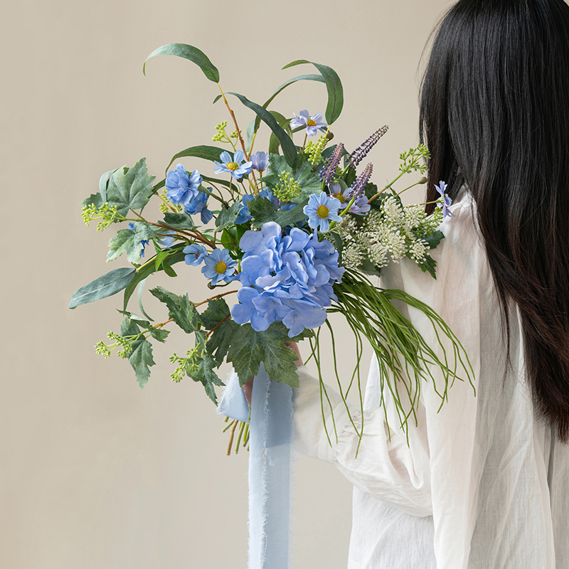 米子家居且听风吟花束仿真花假花轻奢高端手捧花装饰花卉摆设花艺