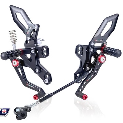 MOTO TRON HONDA CBR650R改装升高脚踏油箱盖手把牛角护盖防摔