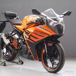 MOTO TRON 适用KTM2022年RC390升高脚踏三星分离把牛角钛尺支架