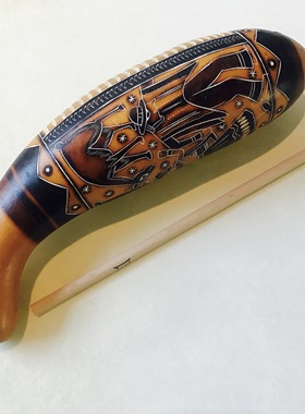 德瑞乐器Terre秘鲁葫芦锯琴溪水葫芦流水Guiro下雨声蛙声沙筒进口