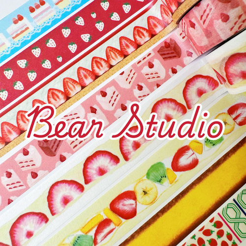 mt胶带草莓沙拉长崎蛋糕水果