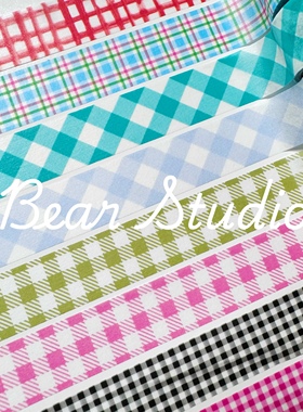 50cm分装 | MT和纸胶带 格子们集合啦 手帐装饰胶带