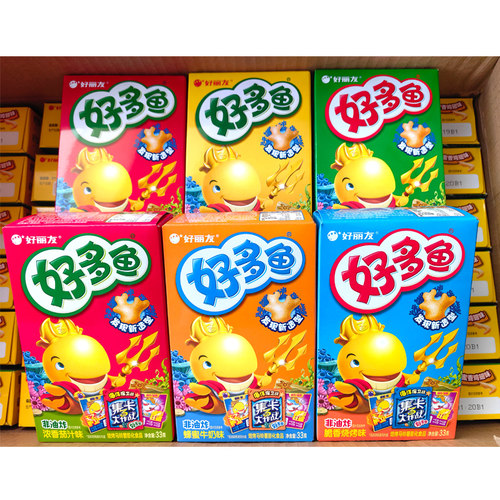 好多鱼烧烤味膨化食品