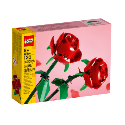 LEGO 乐高 40460 玫瑰花 情人节生日礼物 情侣花朵 DIY摆件 现货