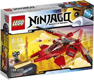 LEGO 乐高 幻影忍者 70721 凯的烈焰战机 绝版男孩积木玩具
