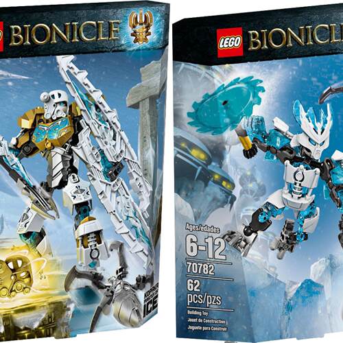 绝版乐高生化积木冰雪英雄