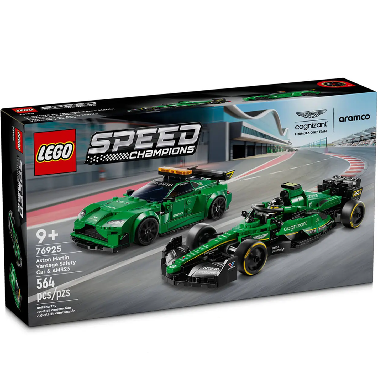 LEGO 乐高 SPEED 速度冠军 76925 阿斯顿·马丁安全车与AMR23