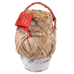 绍兴黄酒 绍兴师爷 香雪酒 竹编坛装 5L 甜型黄酒