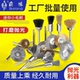 霸狼钢丝刷T型迷你刷轮抛光金属除锈碗形打磨头清理文玩尼龙刷子
