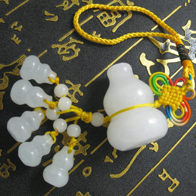 天然汉白玉葫芦挂件福禄吉祥白玉葫芦门挂麦玲玲推荐吉庆堂同款,特色手工艺,其他特色工艺品,淘宝优惠券,粉丝福利购,淘宝优惠卷