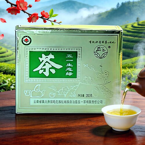 茶叶正宗五一生态茶浓香特级绿茶