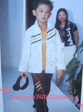 大码包邮童话故事男孩纯棉立领休闲外套/春秋薄白色长袖夹克2E101