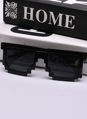 新款韩潮不规则防紫外线包邮眼镜