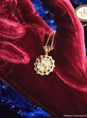 怪盗圣少女联名款项链锁骨链银