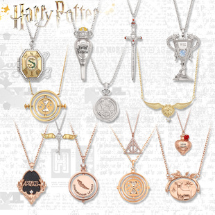 包邮 饰品 韩国采购魔法925银项链锁骨链两件 ost哈利波特限量新款