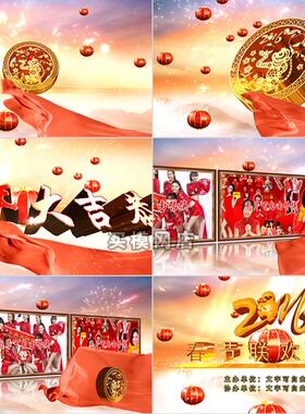 MB16 2016年猴年新年央视级春节联欢晚会企业年会庆功会AE模板