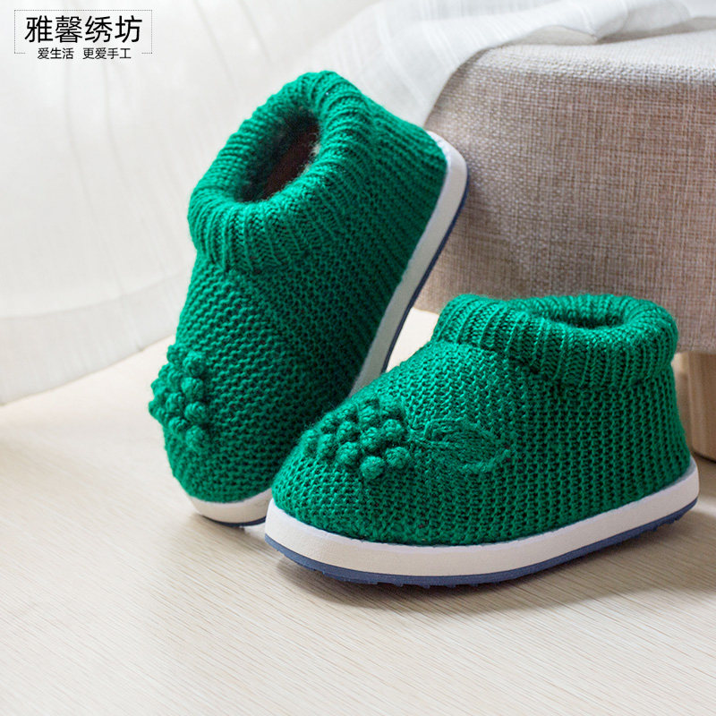 雅馨绣坊腈纶自制小葡萄棉鞋DIY手工编织视频图纸棉鞋视频材料包,居家布艺,居家棉拖/棉鞋,淘宝优惠券,粉丝福利购,淘宝优惠卷