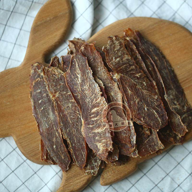 无添加宠物狗零食纯手工切片风干鸡胸肉牛肉鸭胸肉干纯肉