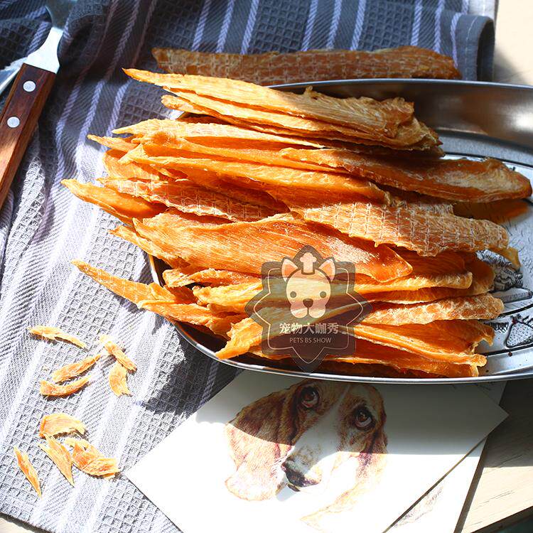 手工切片鸡胸肉干宠物大咖秀自制鸡肉干泰迪比熊金毛狗狗零食700g在类目 宠物/宠物食品及用品, 狗零食中 - 来自Buy2taobao.com提供专业的淘宝代购服务