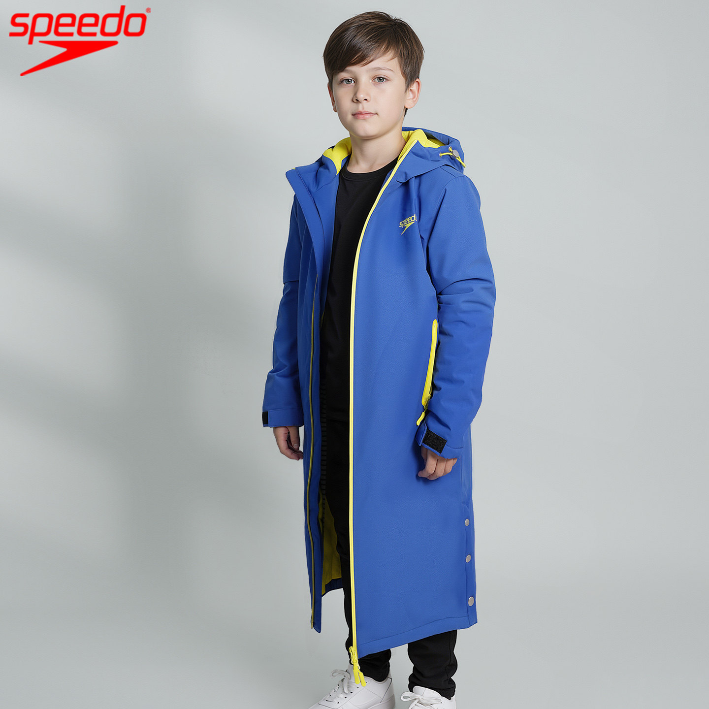 Speedo青少年秋冬训练出水服
