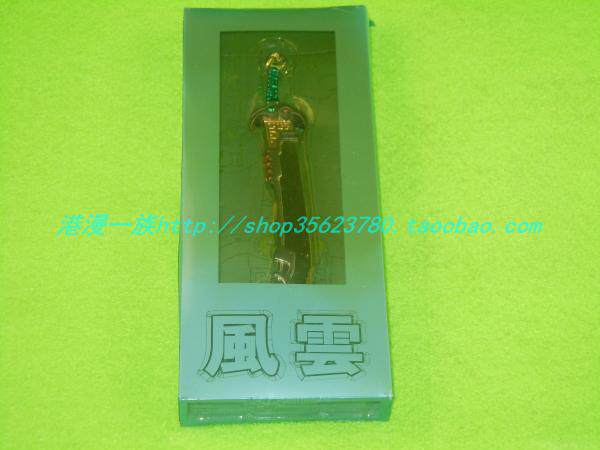 正版港漫兵器-风云系列-雪饮刀 5.5英寸 蓝柄 科幻版 兵器模型