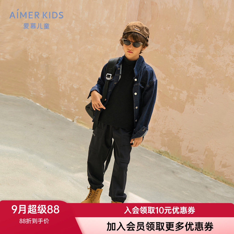 内里拉绒长裤裤子爱慕儿童工装裤