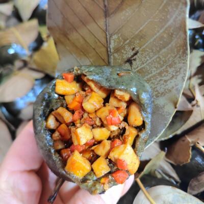 芷江叶子粑   艾叶粑粑  手工现做现卖  收要蒸几分钟既可食用