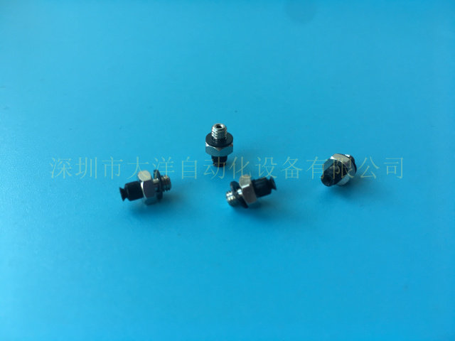 PS-2-M-N-M3 J-WES01-D2真空吸盘气动M3外牙PS-3.5-M3黑色硅胶OCN