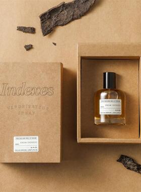 Indexes温暖壁炉火光木质香调男士香水清新淡雅礼盒装MYL
